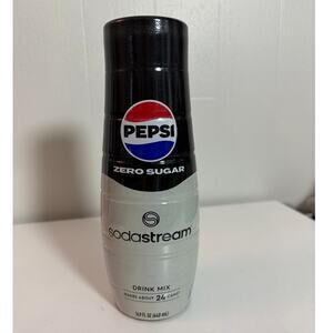 Sodastream Pepsi Zero Sugar Drink Mix BNIB